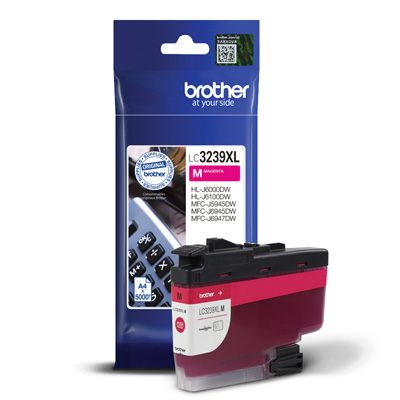 Brother LC3239XLM High Capacity Magenta Ink Cartridge 