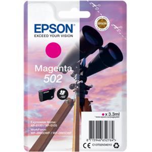 Epson 502 Magenta Ink Cartridge 