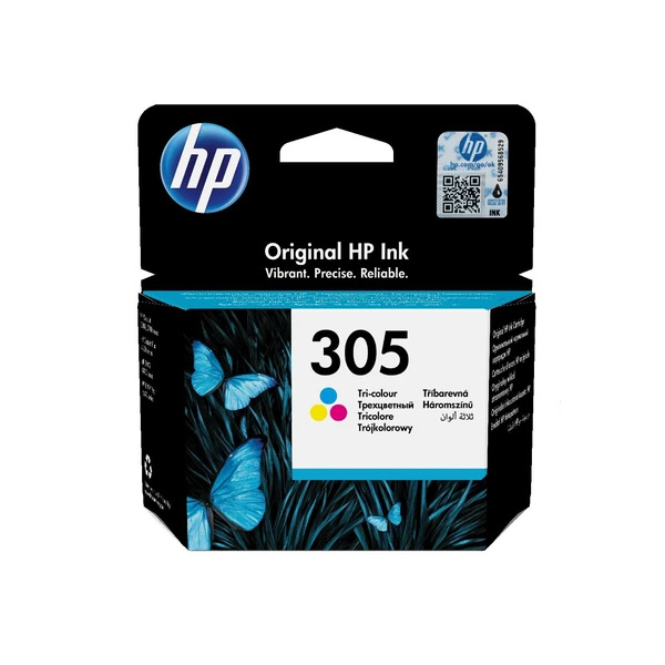 HP 305 Tri-Colour Ink Cartridge